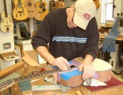 Sanding Fretboard